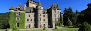 Chateau de Pesteils à Polminhac dans le Cantal